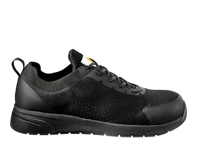 Men's Carhartt CMD3441 SD Nano-Composite Toe Athletic Work Shoes in Black color