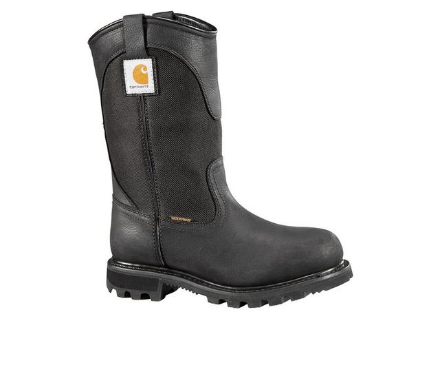 Women's Carhartt CWP1151 Women's Welt Soft Toe Pull On Work Boots in Black color