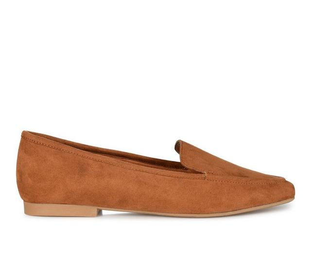 Women's Journee Collection Tullie Loafers in Cognac color