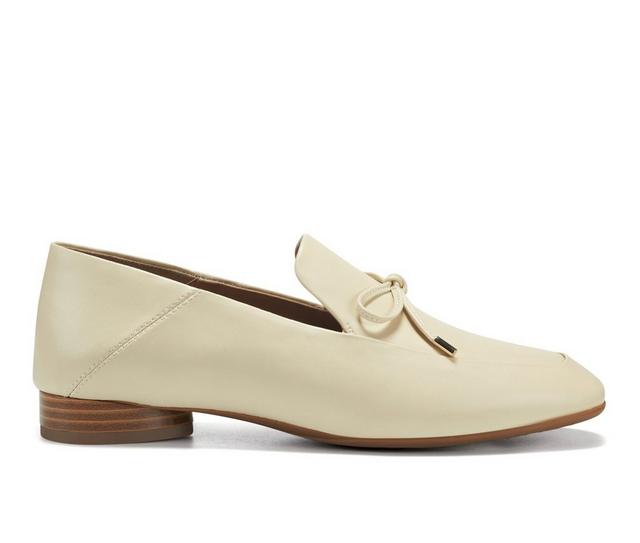Women's Aerosoles Mila Loafers in Off White color
