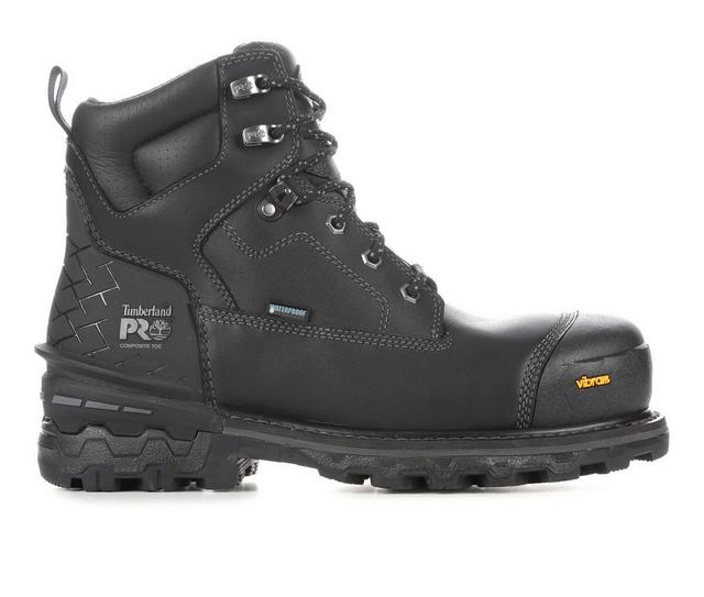 Men's Timberland Pro A29RV Boondock HD Work Boots in Black color