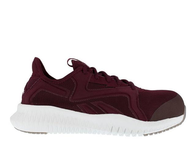 Women's REEBOK WORK Flexagon 3.0 Work RB429 Shoes in Burgundy color