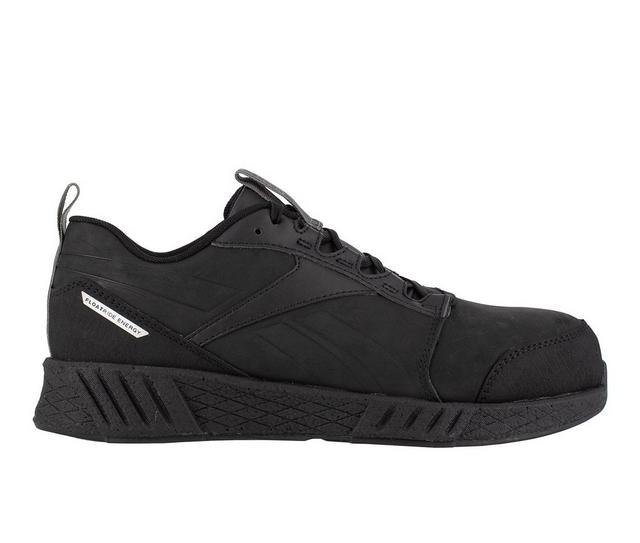 Men's REEBOK WORK Fusion RB4300 Work Shoes in Black/Black color