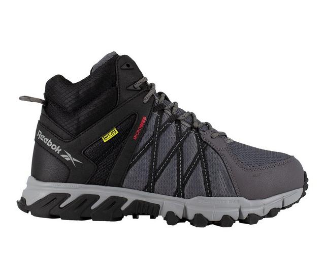 Women's REEBOK WORK Trailgrip Work Boots in Grey/Black color