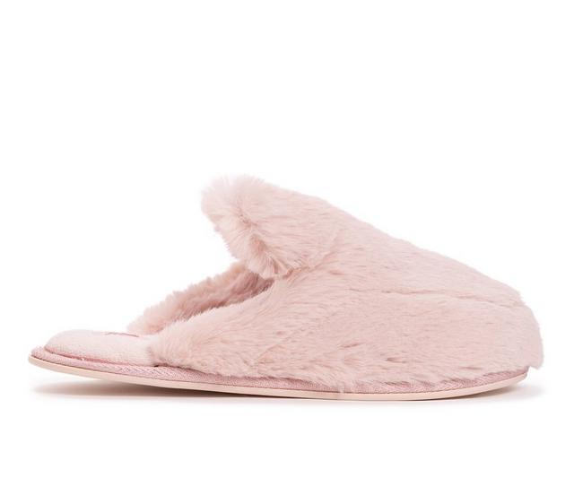 MUK LUKS Capucine Slide Slippers in Blush color