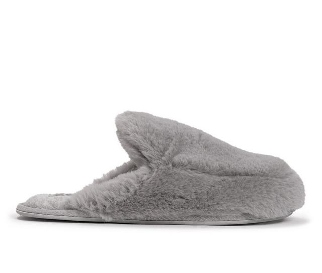 MUK LUKS Capucine Slide Slippers in Grey color