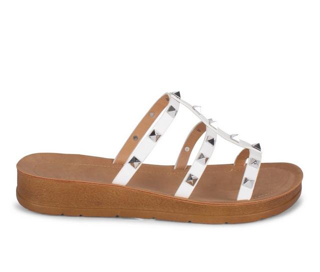 Women's Wanted Cove Sandals in White color
