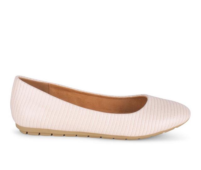 Women's Wanted Margo Flats in Nude color