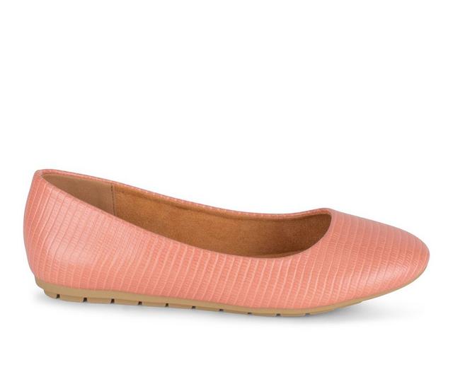 Women's Wanted Margo Flats in Pink color