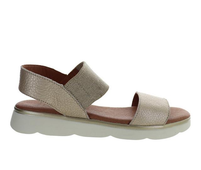 Women's Bernie Mev GI01 Wedge Sandals in Nude color