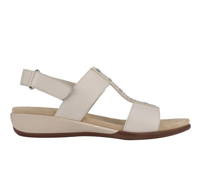 Women's Easy Spirit Hazel Sandals in Cream color