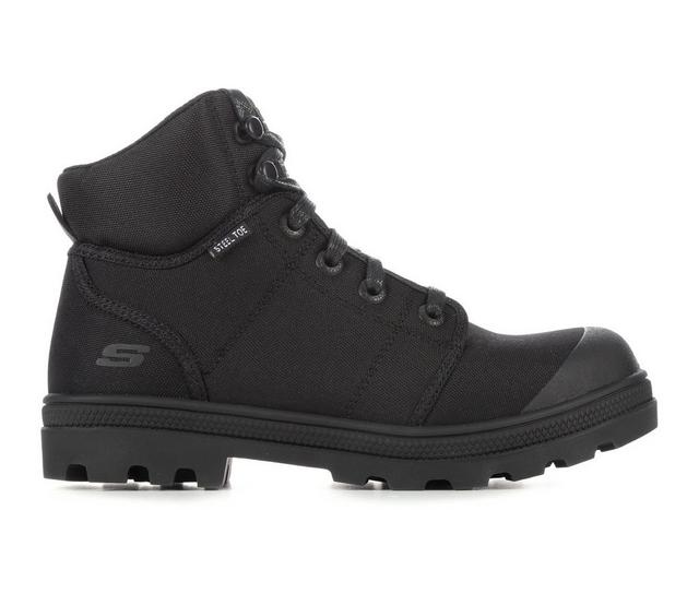 Women's Skechers Work 108055 Darragh Work Boots in Black color