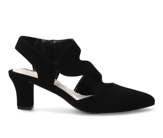 Women's Easy Street Venue Pumps in Black Lamy color