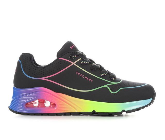 Women's Skechers Street Uno Pop of Sunshine 155148 Sneakers in Black Multi color