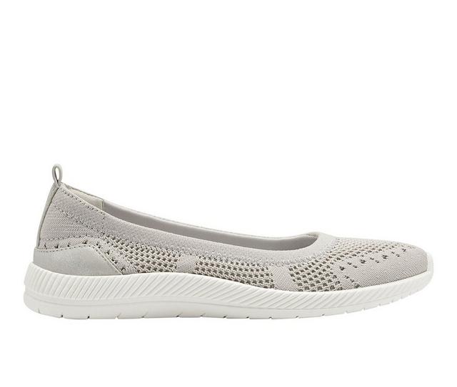 Women's Easy Spirit Glitz Flats in Taupe color
