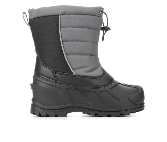 Boys' Itasca Sonoma Little Kid & Big Kid Snowbank Winter Boots in Black/Grey color
