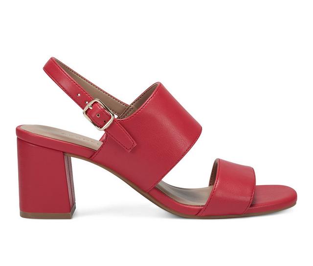 Women's Aerosoles Emmex Dress Sandals in Red color