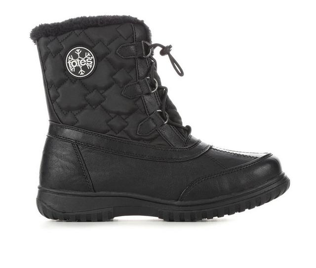 Women's Totes Adrian Winter Boots in Black color