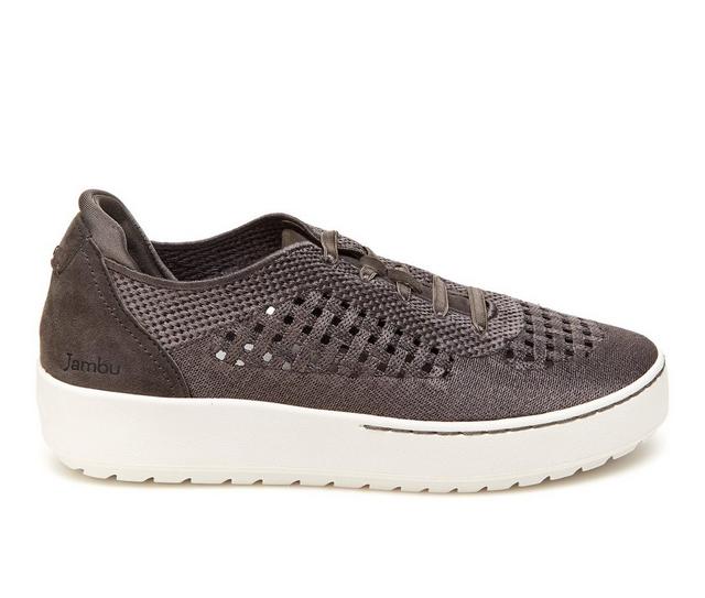 Women's Jambu Lilac Slip-On Sneakers in Charcoal color