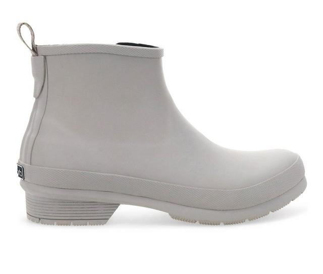 Women's Chooka Chelsea Rain Boots in Taupe color