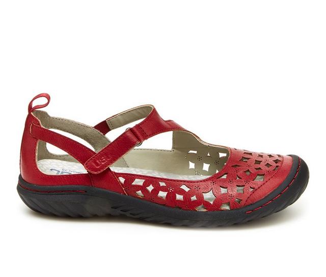 Women's JBU Bellerose Sandals in Red color