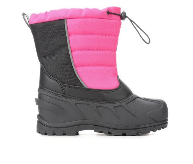 Girls' Itasca Sonoma Little Kid & Big Kid Snowbank Winter Boots in Pink/Black color