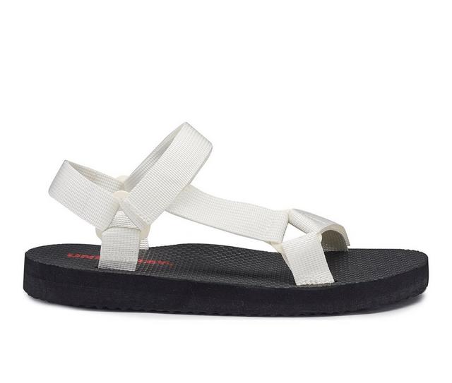 Women's Unionbay Oliver Sporty Sandals in White color