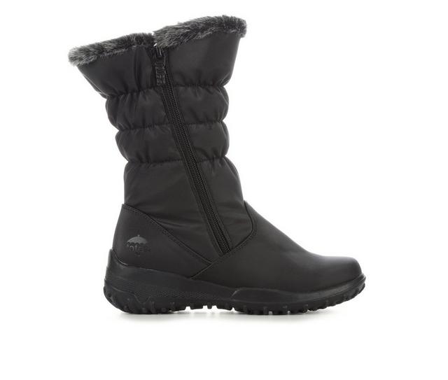 Women's Totes Alps Winter Boots in Black color