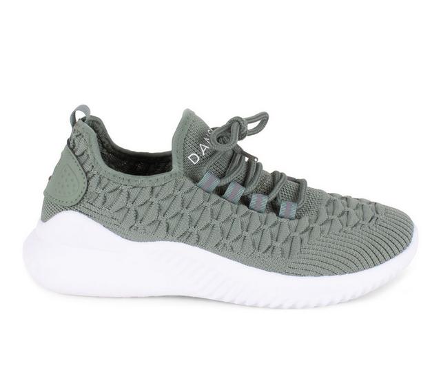 Women's Danskin Stunt Sneakers in Sage green color