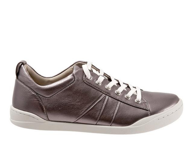 Women's Softwalk Athens Sneakers in Pewter color