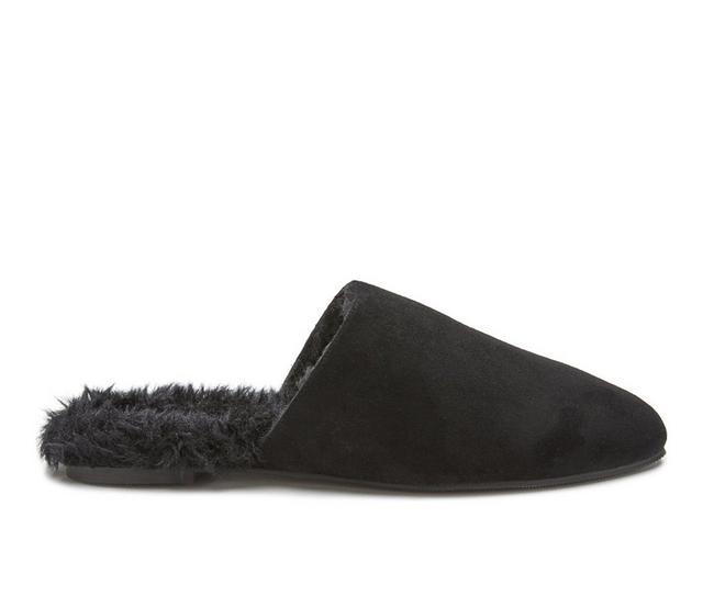Coconuts by Matisse Giselle Fuzzy Mules in Black color