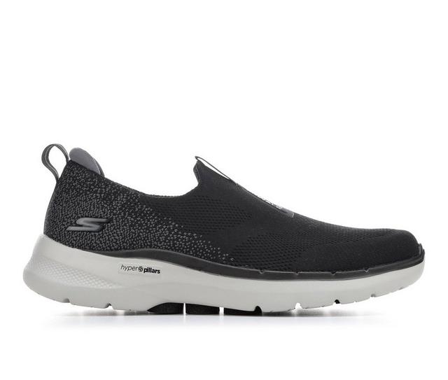 Men's Skechers Go 216202 Go Walk 6 in Black/White color