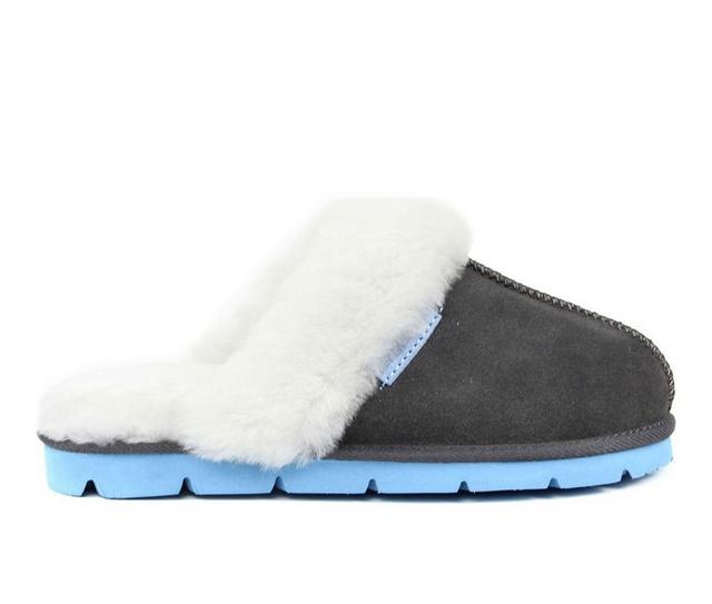 Superlamb Onager Slippers in Charcoal color