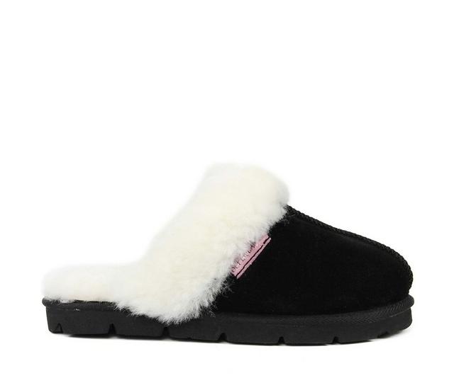 Superlamb Onager Slippers in Black color