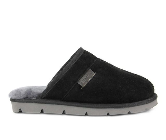 Superlamb Khulan Slippers in Black color