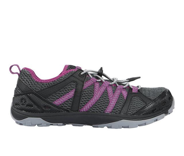 Women's Northside Cedar Rapids Water Shoes in Black/Berry color