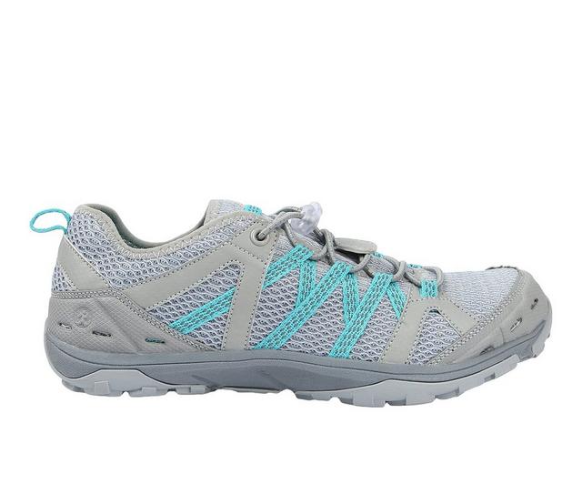 Women's Northside Cedar Rapids Water Shoes in Grey/Aqua color