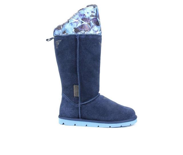 Women's Superlamb Mongol Winter Boots in Blue color