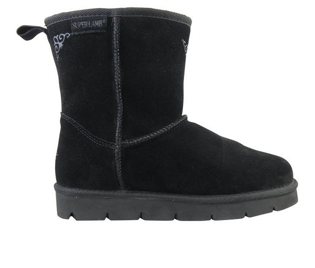 Women's Superlamb Argali 7.5 Inch Winter Boots in Black color