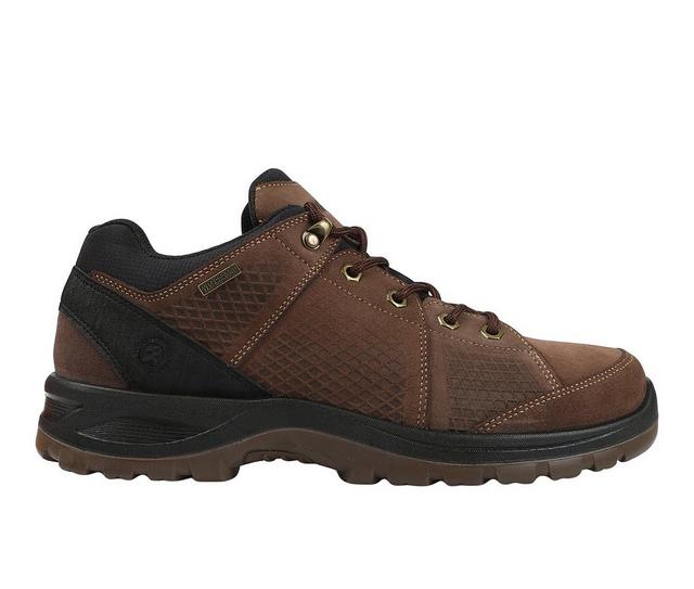 Men's Northside Rockford Waterproof Hiking Shoes in Dark Brown color