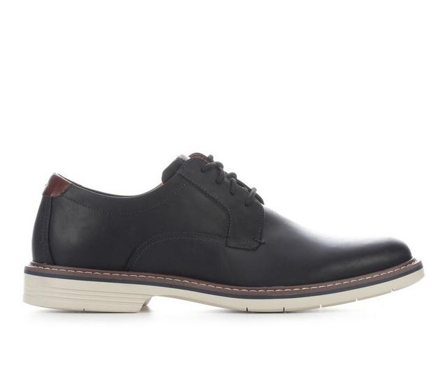 Men's Florsheim Norwalk Plain Toe Oxfords in Black CH color