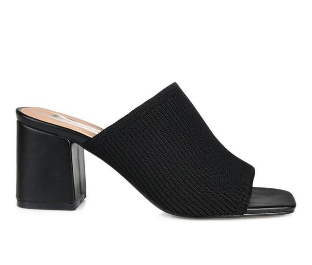 Women's Journee Collection Lorenna Dress Sandals in Black Wide color