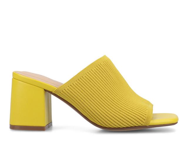 Women's Journee Collection Lorenna Dress Sandals in Mango color