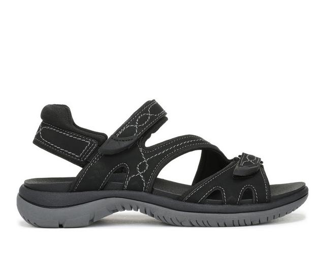 Women's Dr. Scholls Adelle Outdoor Sandals in Black color