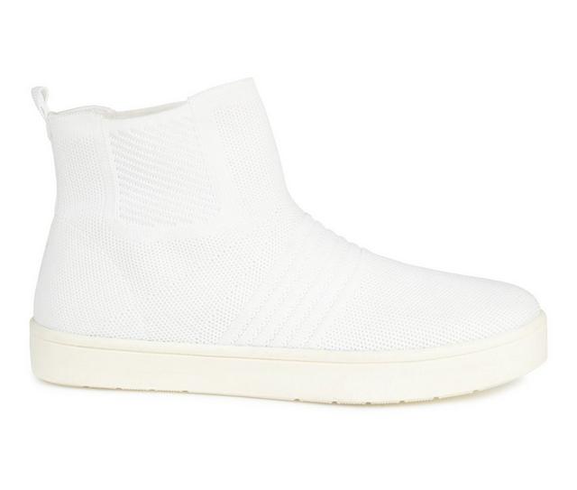 Women's Journee Collection Kody High-Top Sneakers in White color