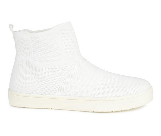 Women's Journee Collection Kody High-Top Sneakers in White color
