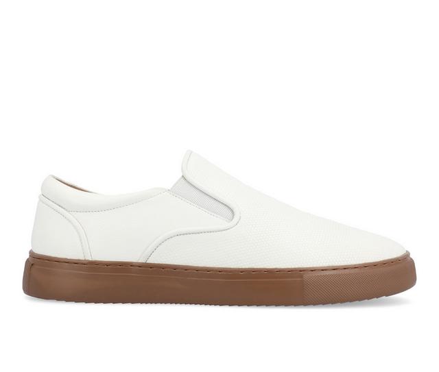 Men's Thomas & Vine Conley Slip-On Sneakers in White color