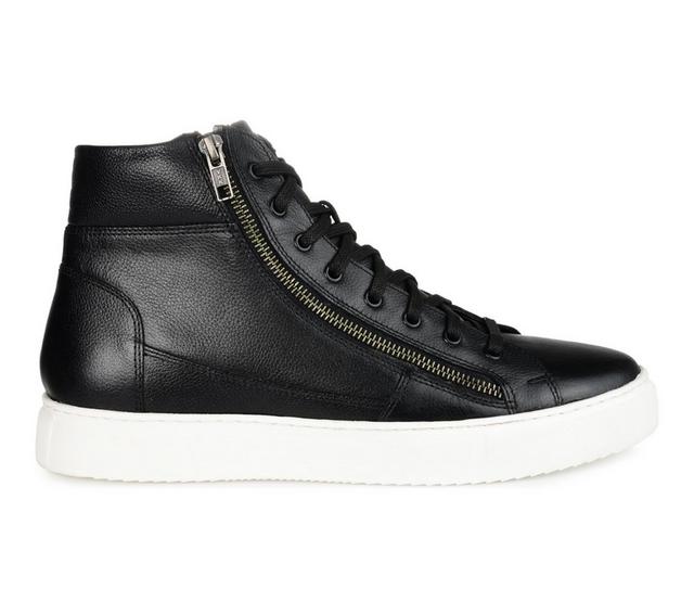 Men's Thomas & Vine Xander High-Top Sneakers in Black color