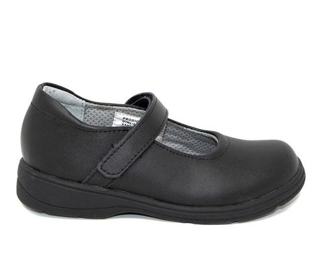 Girls' School Issue Toddler & Little Kid Prodigy School Shoes in Black Wide color