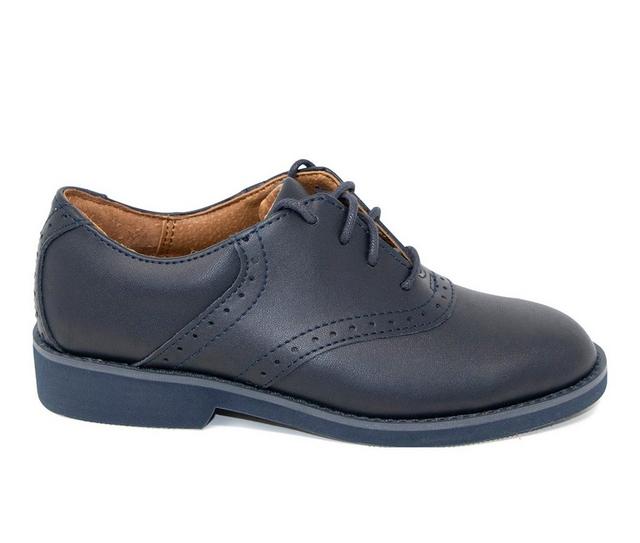 Women's School Issue Upper Class Oxfords in Navy color